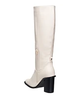 French Connection Women's Hailee Knee High Heel Riding Boots