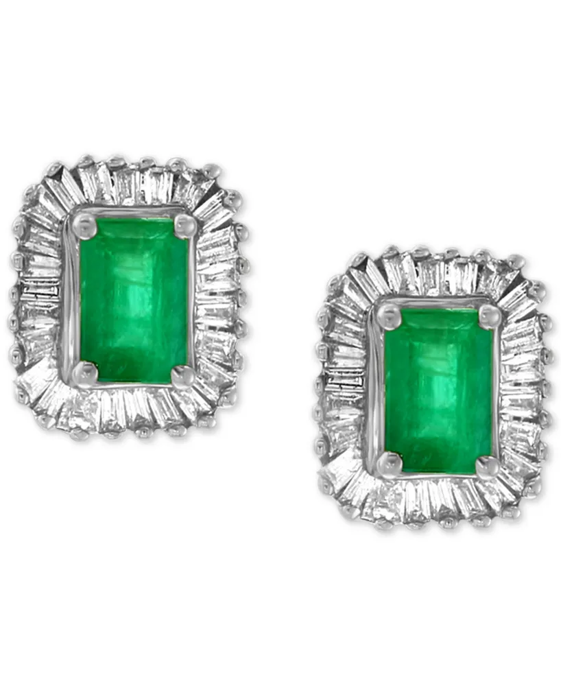 Brasilica by Effy Emerald (1 ct. t.w.) and Diamond (5/8 14k Gold or White