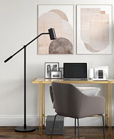 Willis Pharmacy Floor Lamp with Boom Arm