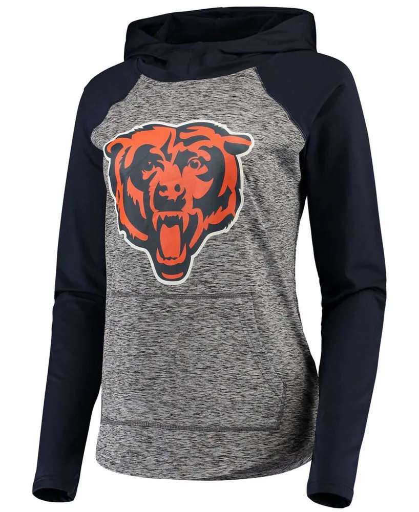 Chicago Bears Fanatics Branded Women's Doubleface Slub Pullover Hoodie -  Navy