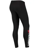 Women's Black Indiana Hoosiers Post Season Leggings