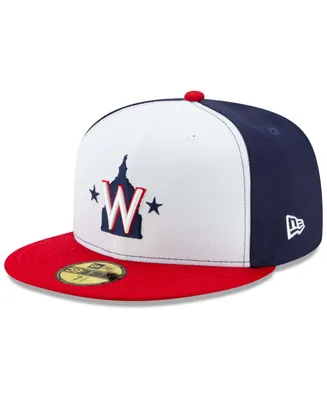 Men's White Washington Nationals Alternate 2 2020 Authentic Collection On-Field 59FIFTY Fitted Hat