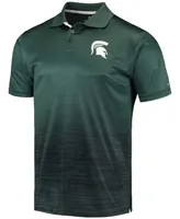 Men's Green Michigan State Spartans Marshall Polo