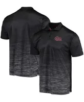 Men's Black Montana Grizzlies Marshall Polo