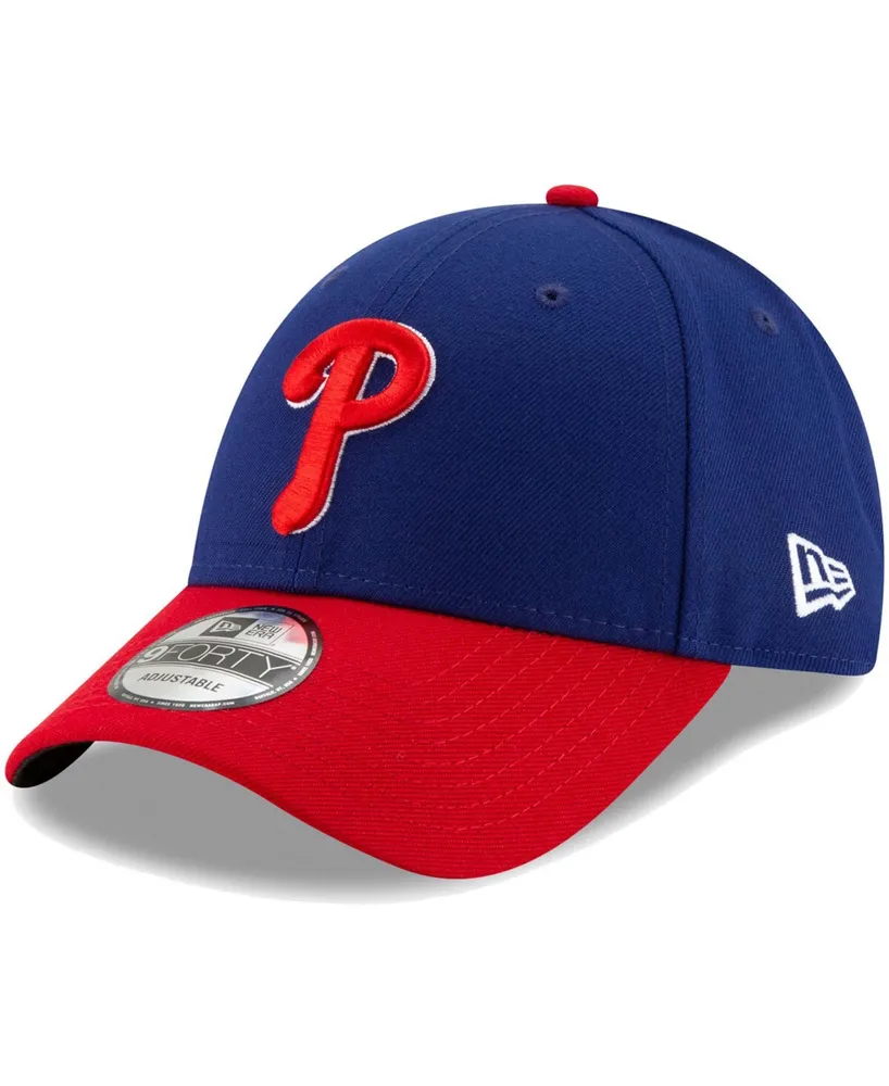 New Era Men's Royal, Red Philadelphia Phillies Alternate The League 9FORTY  Adjustable Hat