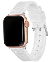 Lacoste Petit Pique White Silicone Strap for Apple Watch 38mm/40mm