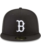 Men's Black Boston Red Sox 59FIFTY Fitted Hat