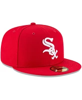 Men's Red Chicago White Sox Fashion Color Basic 59FIFTY Fitted Hat