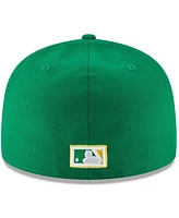 Men's Green Oakland Athletics Cooperstown Collection Wool 59FIFTY Fitted Hat