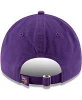 Women's Purple Minnesota Vikings Core Classic Primary 9TWENTY Adjustable Hat