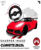 Sharper Image Toy Rc Corvette ZR1 Real Drive Gravity Sensor Remote Control Car