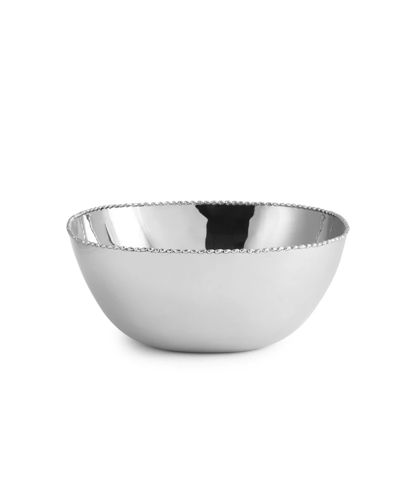 Molten Large Bowl - Silver