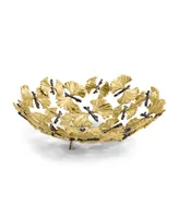 Butterfly Ginkgo Bread Basket - Gold