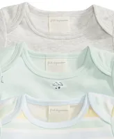 First Impressions Baby Boy Bodysuits, Pack of 3, Created for Macy's