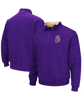 Men's Purple James Madison Dukes Tortugas Logo Quarter-Zip Jacket