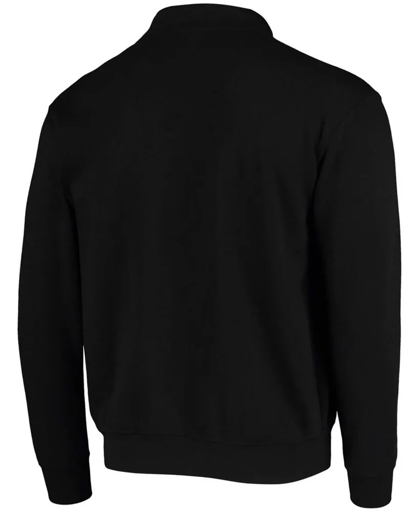 Men's Black Utah Utes Tortugas Logo Quarter-Zip Jacket