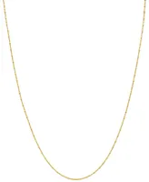 Giani Bernini 16" Square Bead Fancy Link Chain Necklace (1.25mm) 18k Gold-Plated Sterling Silver, Created for Macy's (Also Silver)