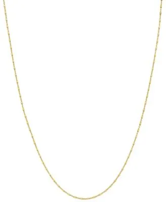 Giani Bernini Square Bead Fancy Link Chain Necklace Collection In Sterling Silver 18k Gold Plated Sterling Silver Created For Macys