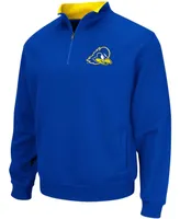 Men's Royal Delaware Fightin' Blue Hens Tortugas Logo Quarter-Zip Pullover Jacket