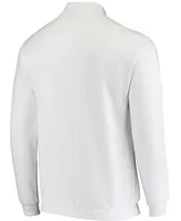 Men's White Pitt Panthers Tortugas Logo Quarter-Zip Jacket