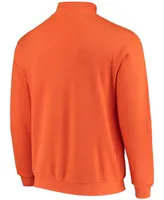 Men's Orange Illinois Fighting Illini Tortugas Logo Quarter-Zip Jacket