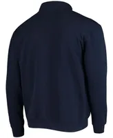 Men's Navy Cal Bears Tortugas Logo Quarter-Zip Jacket