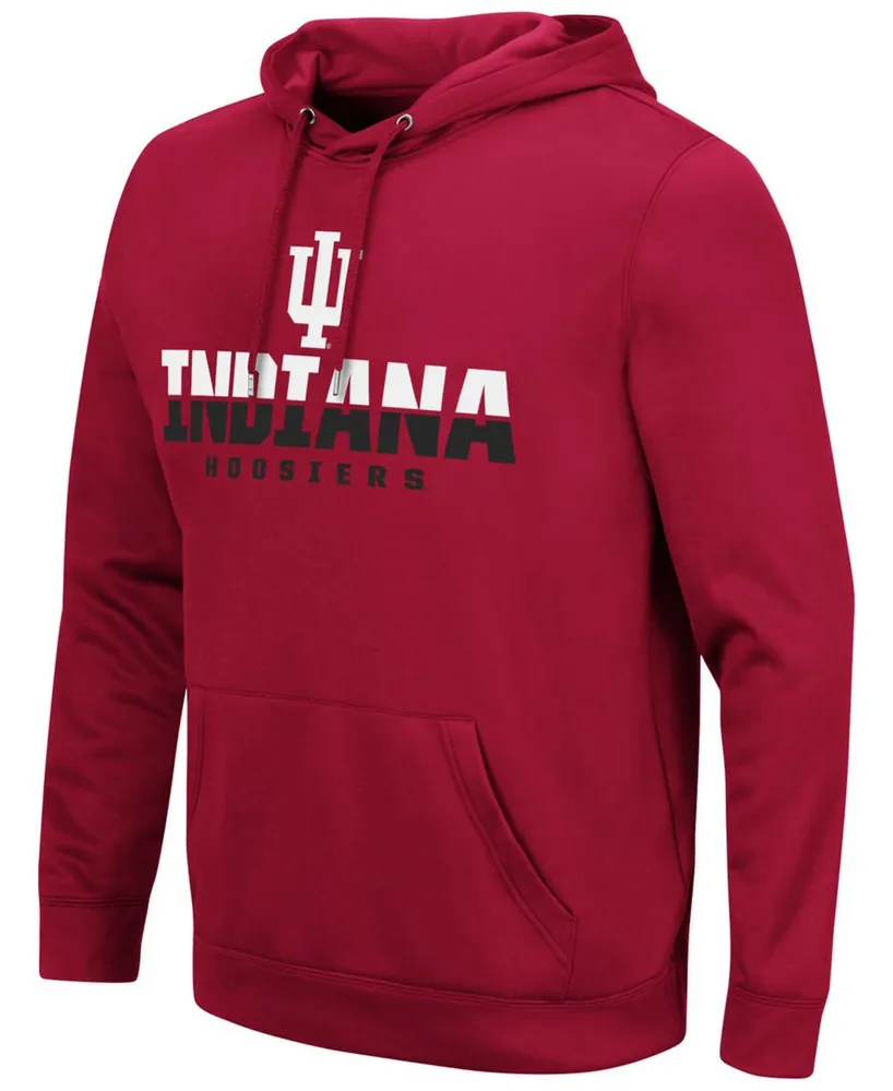 Men's Crimson Indiana Hoosiers Lantern Pullover Hoodie