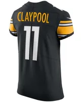 Men's Chase Claypool Black Pittsburgh Steelers Vapor Elite Player Jersey