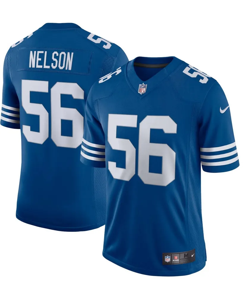 Nike Men's Quenton Nelson Indianapolis Colts Alternate Vapor Limited Jersey