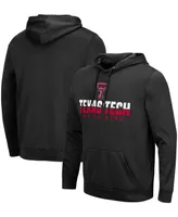 Men's Black Texas Tech Red Raiders Lantern Pullover Hoodie