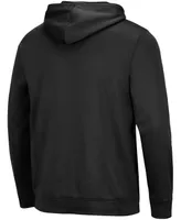 Men's Black Nebraska Huskers Lantern Pullover Hoodie