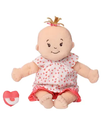Manhattan Toy Company Baby Stella Peach Soft First Baby Doll