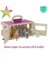 Breyer Horses Unicorn Magic 1:32 Scale Stable Mate Play Set, 6 Piece