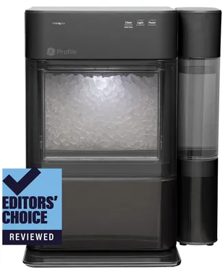 Ge Profile Opal 2.0 Nugget Ice Maker with Side Tank - Black Stainless Steel