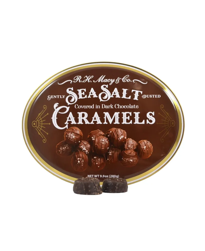 R.h. Macy & Co. Holiday Dark Chocolate Sea Salt Caramels