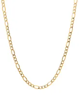 Italian Gold 20" Figaro Link (5-3/4mm) Chain Necklace in 14k Gold