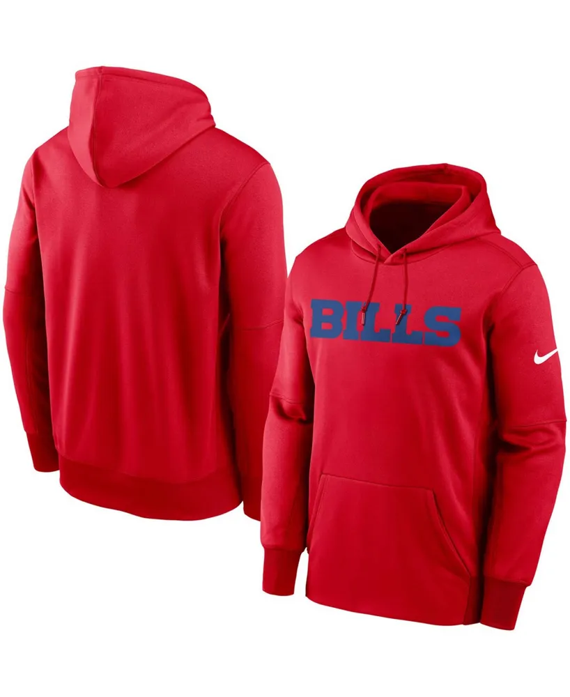 Men's Fanatics Branded Black Buffalo Bills On The Ball Pullover Hoodie