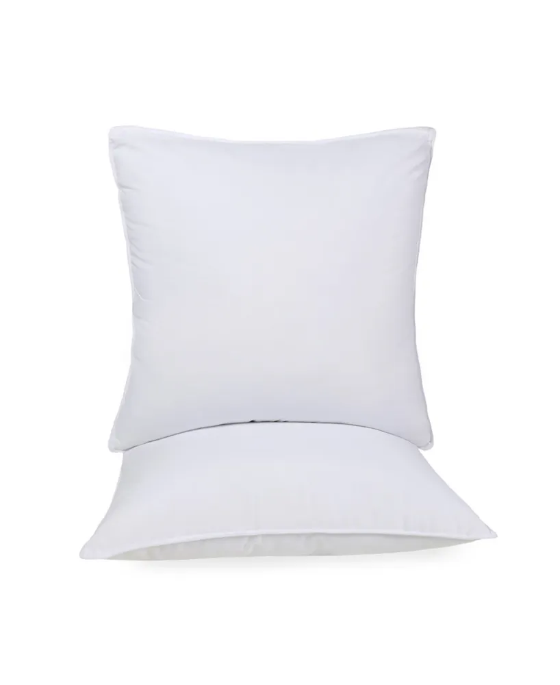 2 Pack Down Alternative Throw Pillow Inserts - Bokser Home