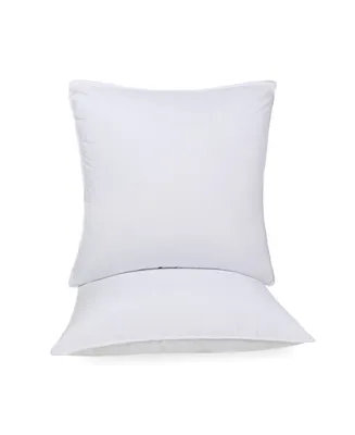 Superior Microfiber Square Down Alternative 2-Pack Pillows