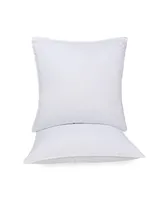 Superior Microfiber Square Down Alternative 2-Pack Pillows