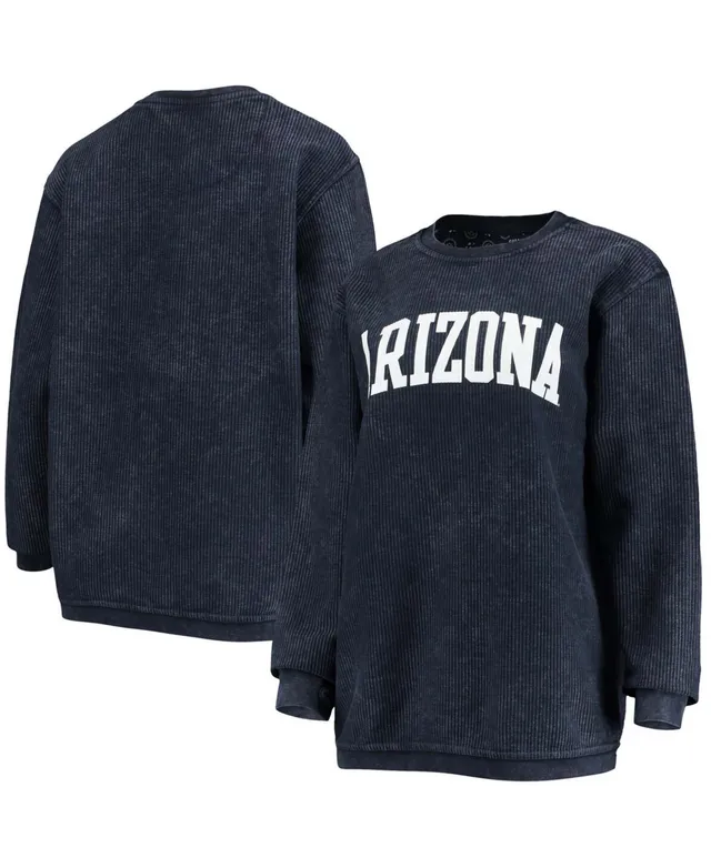 Pressbox Women's University of Virginia Cavaliers Comfy Cord Pullover  Sweatshirt 