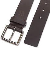 Calvin Klein Jeans Men's Leather Belt with Keeper Ring