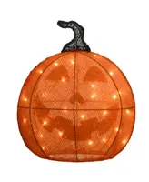 National Tree Company 16" Pre-Lit Happy Jack-o-Lantern