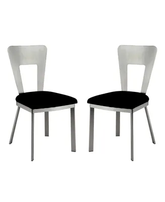 Genaveve Metal Dining Chair (Set of 2)