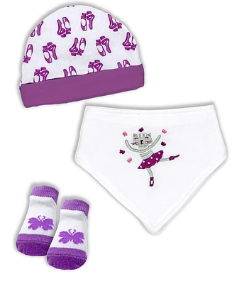 Baby Boys and Girls Ballet Accessory, 3 Piece Set