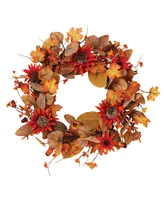 Gerson International Harvest Wreath, 22"