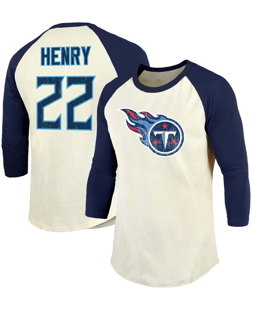 Men's Nike Derrick Henry White Tennessee Titans Name & Number T-Shirt 