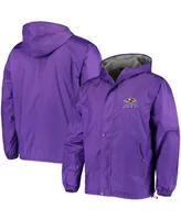 Men's Dunbrooke Purple Baltimore Ravens Logo Legacy Stadium Full-Zip Jacket