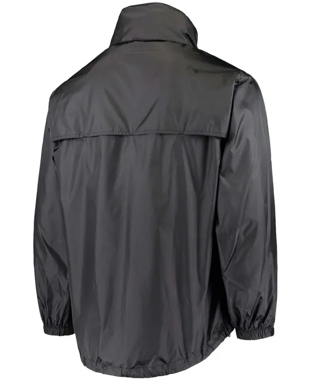 Men's Dunbrooke Black Baltimore Ravens Circle Sportsman Waterproof Packable Full-Zip Jacket