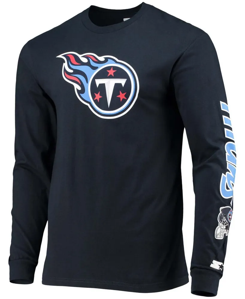Men's Navy Tennessee Titans Halftime Long Sleeve T-shirt